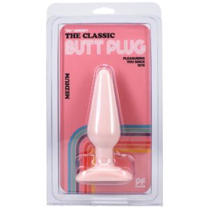Doc Johnson Butt Plug Smooth Classic Medium - White