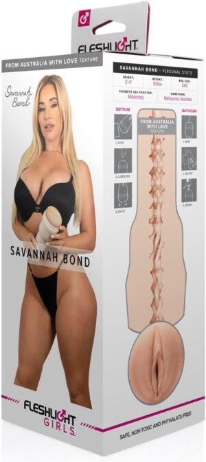 Fleshlight Girls - Savannah Bond - From Australia With Love