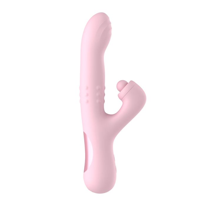 Melody Pink Rocking Dual Stimulator Vibrator WINYI