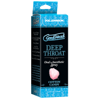 GoodHead Deep Throat Spray - Gentle Oral Anesthetic - Cotton Candy Flavored