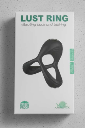 Lust Ring Vibrating Cock & Ball Ring - Dual Loop Pleasure Ring