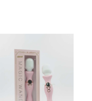 Magic Wand - YEAIN - Rechargeable Silicone Vibrator - Dual Headed Vibration - Pink