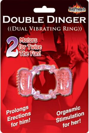 Double Dinger Vibrating Pleasure Cock Ring