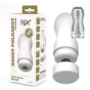 MX Portable Cup - Boost Polkadot Stroker - Male Masturbator