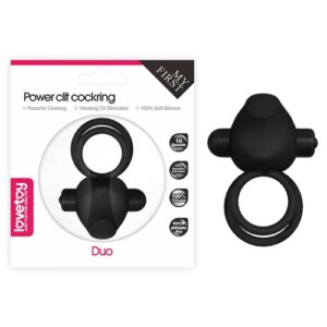 Duo - Power Clit Cock Ring – 10 Speed Vibrating Couples Ring
