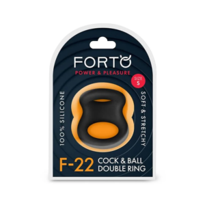 Forto F-22 Cock & Ball Double Ring (Size S)
