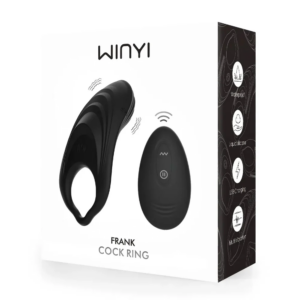 Frank Rechargeable Vibrating Cock Ring - WINYI