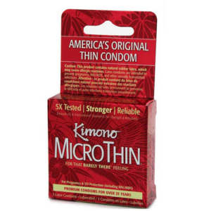 Kimono MicroThin Condoms - Ultra-Thin Feel (3 Pack)