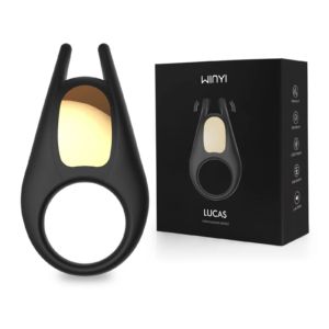 Lucas Rechargeable Vibrating Cock Ring - WINYI