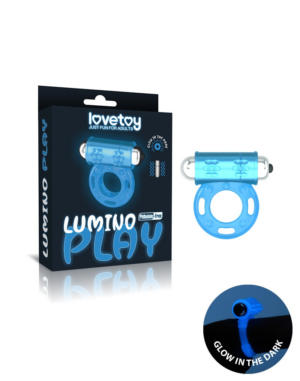 Lumino Play - Glow in the Dark Vibrating Cock Ring For Couples