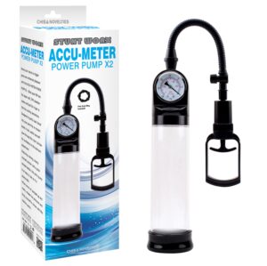 Accu-Meter Power  Penis Pump X2 - Stunt Worx