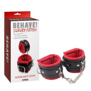 Super Soft Ankle Cuffs - Behave! Luxury Fetish