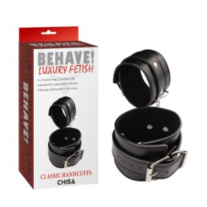 Classic Handcuffs - Behave! Luxury Fetish