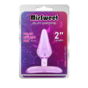 MissSweet Basic Training Gum Drops Butt Plug (2”)