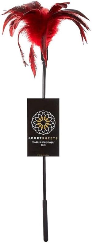 Starburst Feather Teaser - Red - Sportsheets