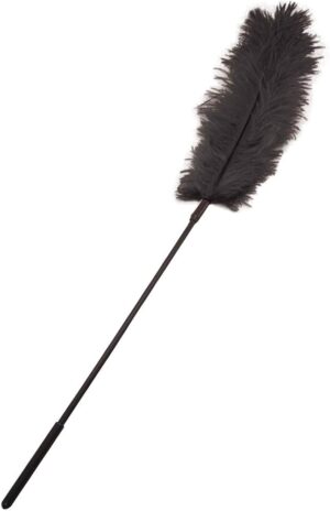Ostrich Feather Tickler - Black
