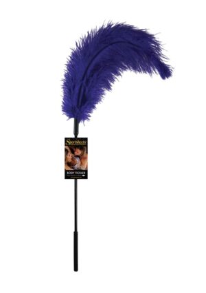 Ostrich Feather Tickler - Purple