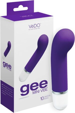 Gee Mini Vibe by VeDo - Curved G-Spot Vibrator