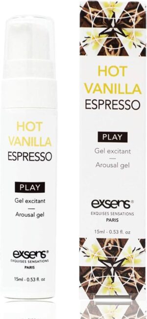 Exsens Play Arousal Gel (15ml) - Hot Vanilla Expresso Flavored