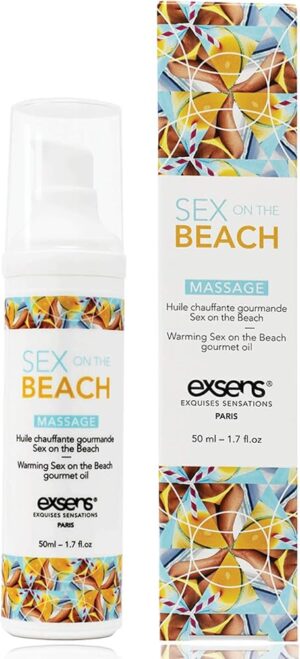 Exsens Gourmet Massage Oil – Warming Body Oil (50ml) - Sex on The Beach