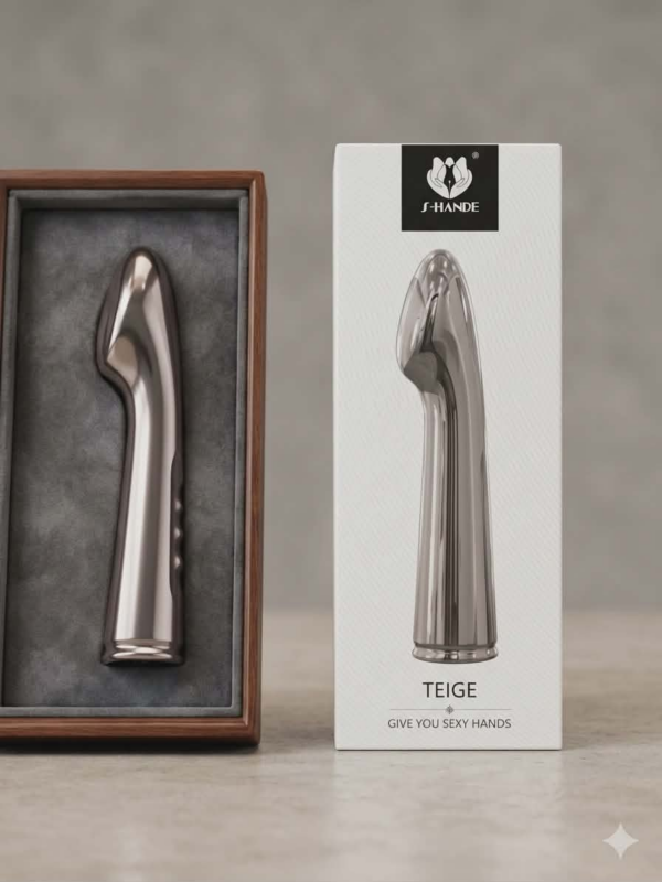 Teige Teige - Steel Curved Vibrator - S-Hande | Sensual Flix