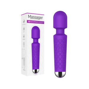 Silicone Wand Massager – 28 Vibration Modes