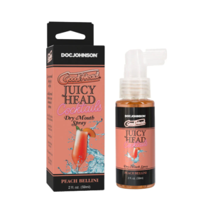 GoodHead Juicy Head Dry Mouth Spray - Peach Bellini Flavored