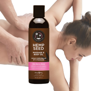 Hemp Seed Massage - Zen Berry Rose