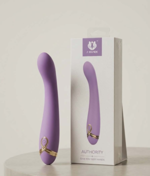 Authority - Curved G-Spot Vibrator With Wiggling Motion - S-Hande