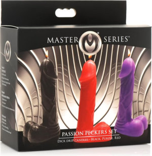 Master Series - Passion Peckers Dick Drip - Wax Play Candle Set