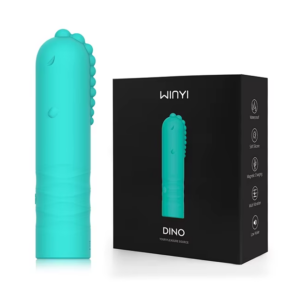 Dino - Rechargeable Bullet Vibe – Textured Silicone - WINYI
