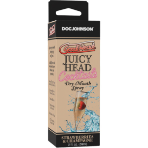 GoodHead Juicy Head Dry Mouth Spray - Strawberries & Champagne  Flavored