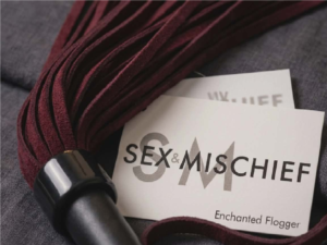 Enchanted Flogger - Velvet Flogger - S&M - Sex & Mischief