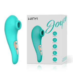 Winyi Joyce - Clitoral Tapper - Textured Pulse Tapping Vibrator - Turquoise
