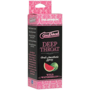 GoodHead Deep Throat Spray - Gentle Oral Anesthetic - Watermelon Flavored