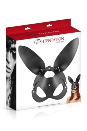 Fetish Tentation Adjustable Bunny Mask - Costumes For Women or Men