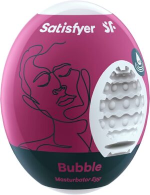 Satisfyer Bubble Masturbation Egg – Textured Stroker