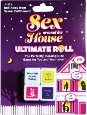 Sex Around the House Ultimate Roll Dice Game - Naughty Couples Dice