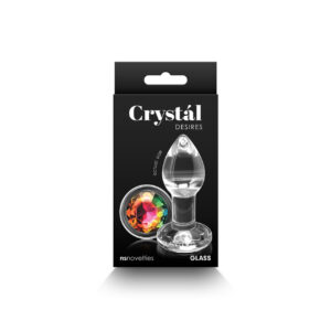 Crystal Desires Glass Butt Plug