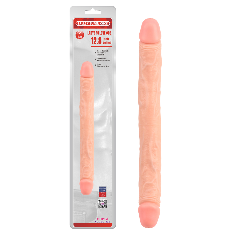 Ladybro Love #03 - 12.8" Double Ended Dildo