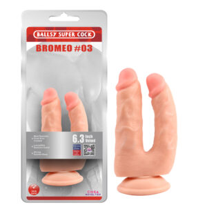 Bromeo #3 - 6.3" Double Ended Dildo