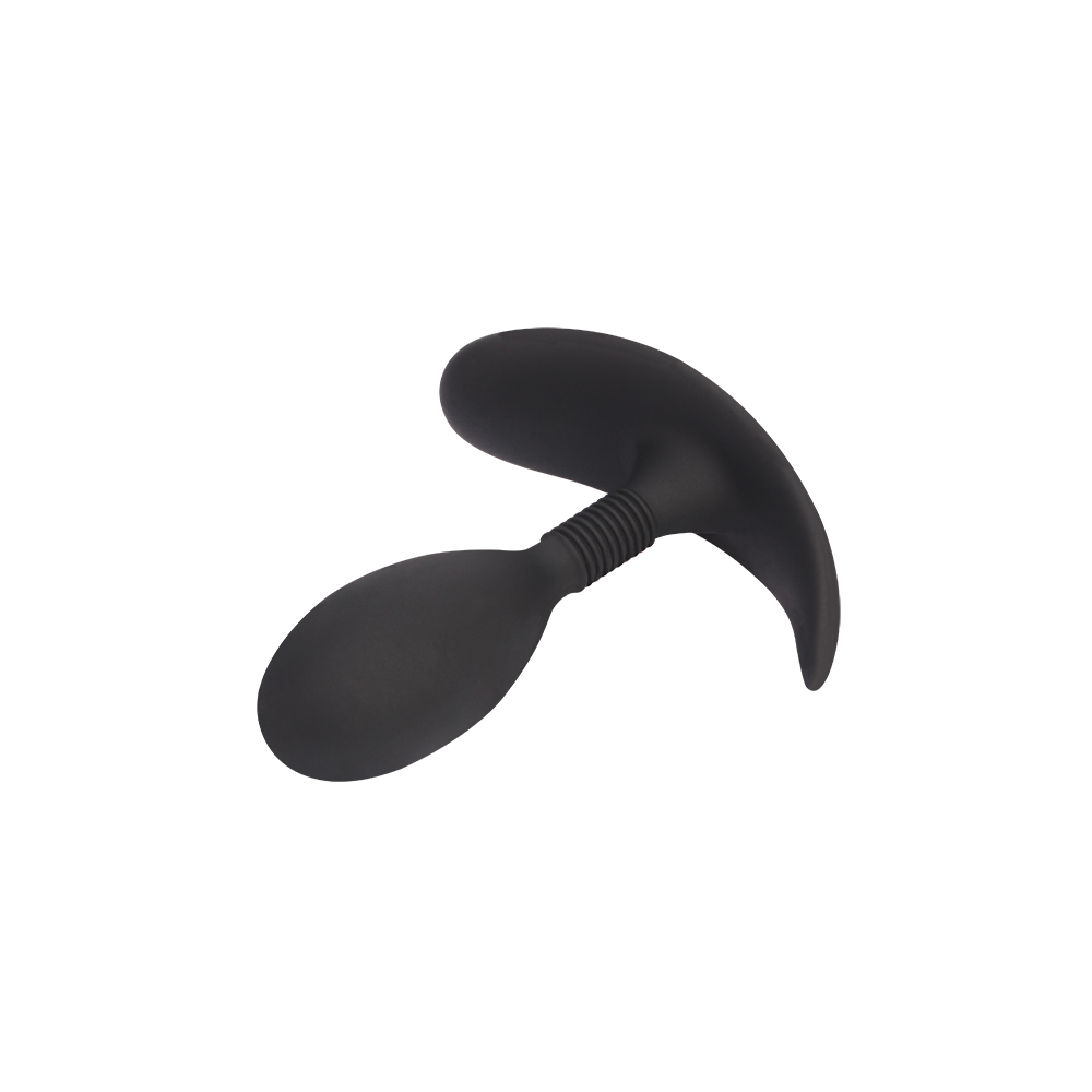 2.8" Anal Play Plug (Small) - Silicone Butt Plug - Black Mont - Image 3