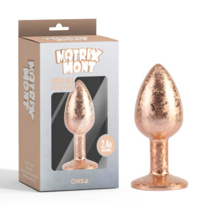 Nebula Gold Gem Butt Plug 2.9" (M) - Matrix Mont