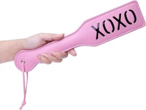 XOXO Paddle - Pink & Black
