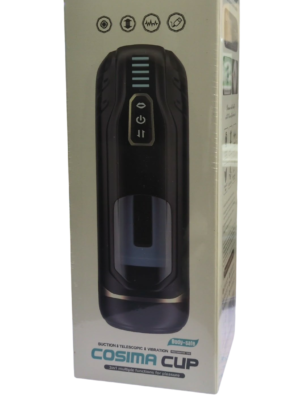 Cosima Cup Suction & Thrusting Male Masturbator - Telescopic Stroker