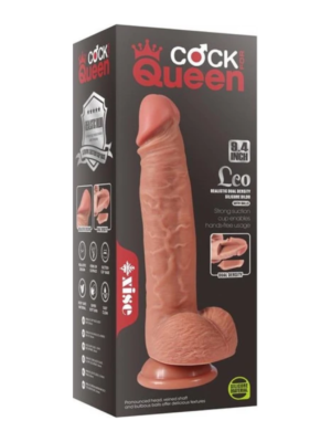 Cock For Queen - Leo – 9.4” Realistic Dual-Density Silicone Dildo