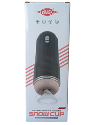 Snow Cup – Suction & Vibrating Textured Male Masturbator