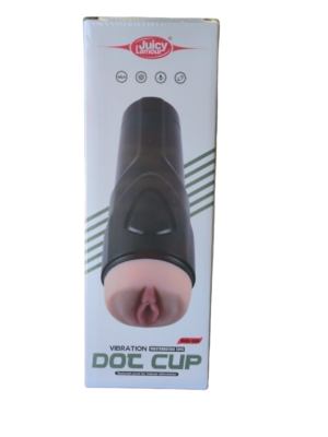Dot Cup – Vibrating Textured Male Masturbator