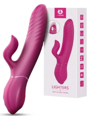 Lighters - Thrusting & Vibrating Rabbit Vibrator - S-Hande