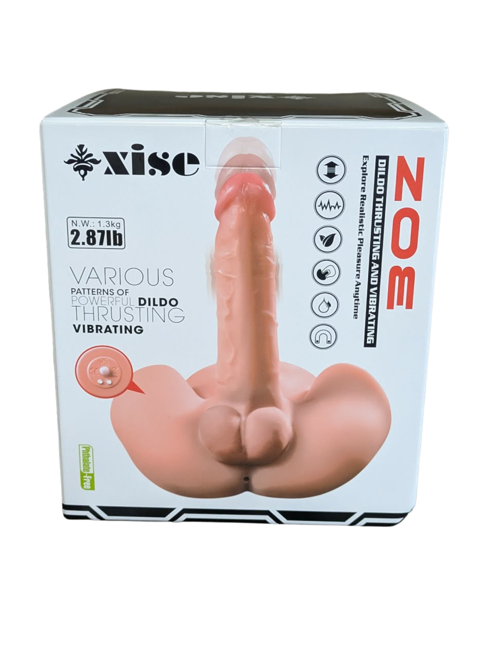Xise Zoe - Thrusting & Vibrating Dildo & Vibrating Torso